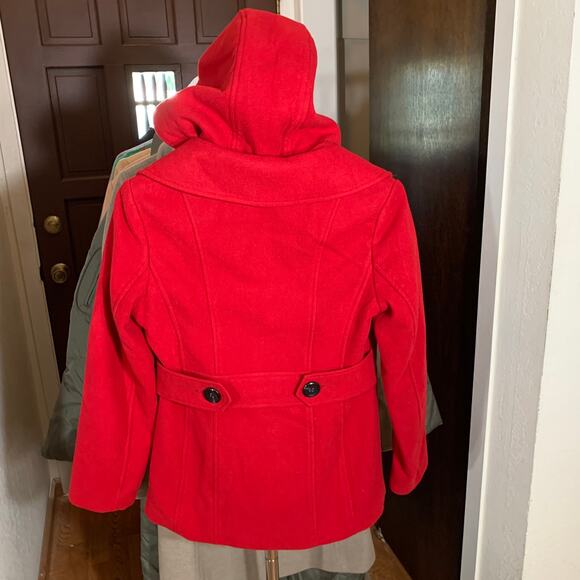Style&co Red Hoodie Peacoat Size Small Petite - Picture 4 of 14